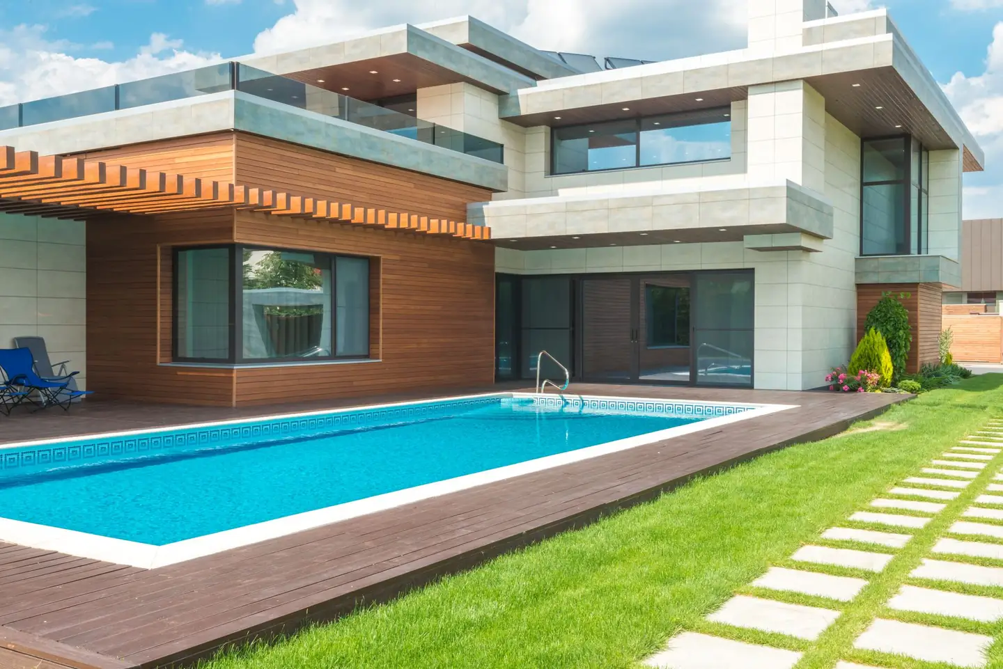 Swimming pool built in Ashford, NSW
